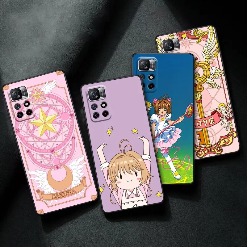 Anime Girl Card Captor Sakura POCO X3 NFC Case For Xiaomi Poco F3 F4 GT M5s M4 M3 X4 X3 Pro C40 C50 M5 Black Phone Cases Fundas
Anime Girl Card Captor Sakura POCO X3 NFC Case For Xiaomi Poco F3 F4 GT M5s M4 M3 X4 X3 Pro C40 C50 M5 Black Phone Cases Fundas