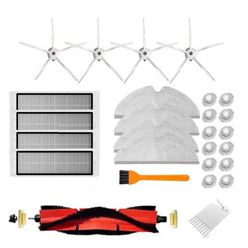 Mop Cloths Main Brush HEPA Filter Side Brush For Xiaomi Roborock S6 S5 MAX S60 S65 S5 S50 E25 E35 Vacuum Cleaner Parts
Mop Cloths Main Brush HEPA Filter Side Brush For Xiaomi Roborock S6 S5 MAX S60 S65 S5 S50 E25 E35 Vacuum Cleaner Parts