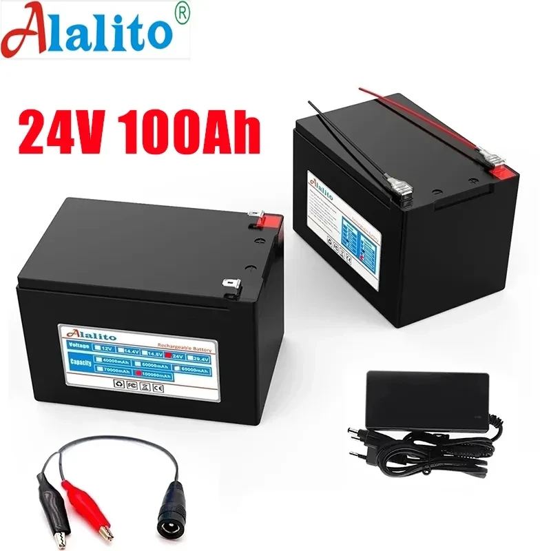 Аккумулятор Alalito 6s4p 24 В 18650 Ач 25,2, литий-ионный аккумулятор большой емкости 100000 в мАч для велосипеда, мопеда, электроинструмента, аккумулятор
Аккумулятор Alalito 6s4p 24 В 18650 Ач 25,2, литий-ионный аккумулятор большой емкости 100000 в мАч для велосипеда, мопеда, электроинструмента, аккумулятор