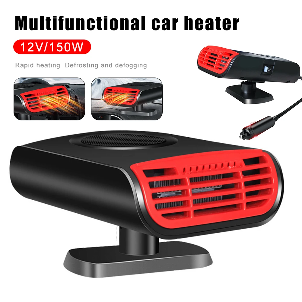 150W Car Heating Fan 12V Electric Heater Multi-functional Heating and Cooling Aromatherapy Defrosting Defogging Winter Heat Fan
150W Car Heating Fan 12V Electric Heater Multi-functional Heating and Cooling Aromatherapy Defrosting Defogging Winter Heat Fan