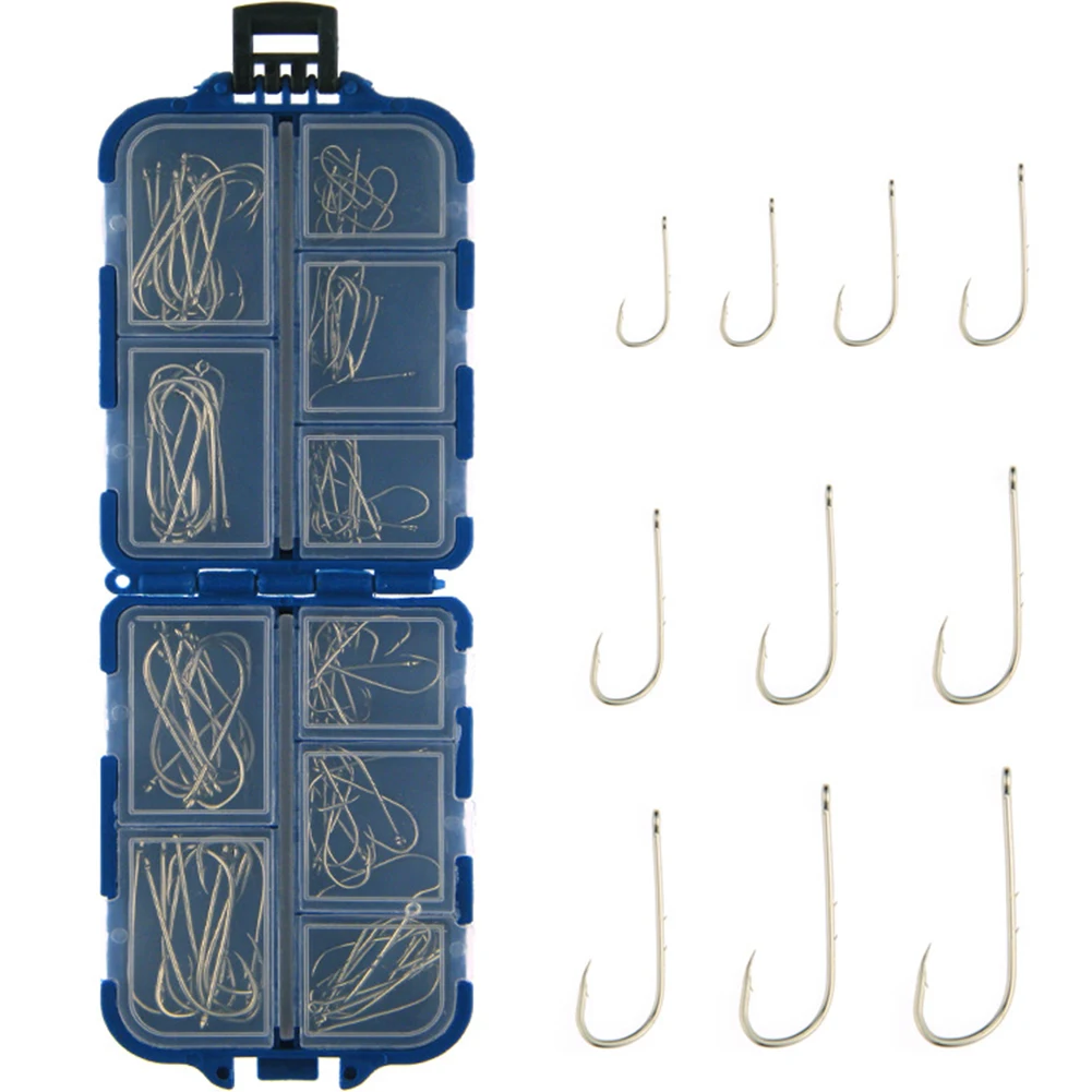 100 Pcs Fishing Hook Set 100 Pcs Carbon Steel Fishing Hook Set Fishing Tackle Single Loop Durable And Practical
100 Pcs Fishing Hook Set 100 Pcs Carbon Steel Fishing Hook Set Fishing Tackle Single Loop Durable And Practical