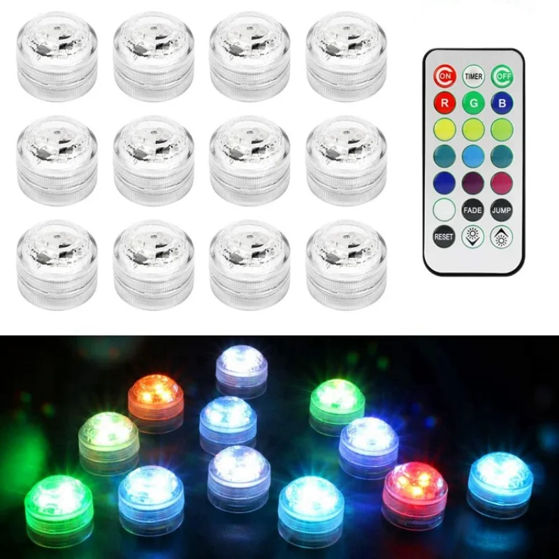 Подводный RGB светильник Bicyle, погружная лампа с дистанционным управлением, на батарейках, для ВАЗ, чаш, бассейна, вечерние и сада
Подводный RGB светильник Bicyle, погружная лампа с дистанционным управлением, на батарейках, для ВАЗ, чаш, бассейна, вечерние и сада