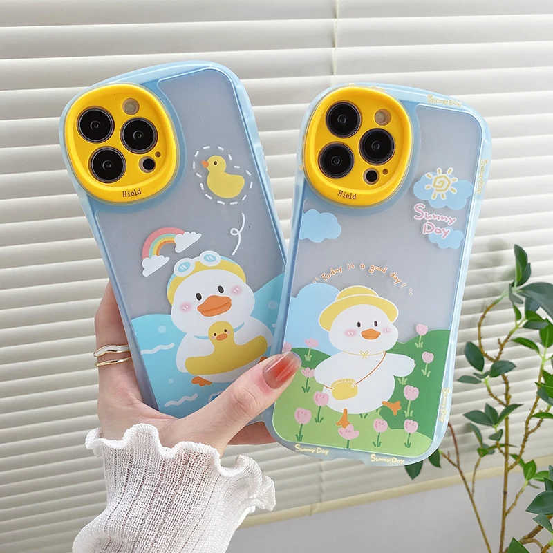 Summer swim duck cute cartoon Phone Case for iPhone 11 12 13 mini pro XS MAX 8 7 Plus X XR Cover
Summer swim duck cute cartoon Phone Case for iPhone 11 12 13 mini pro XS MAX 8 7 Plus X XR Cover
