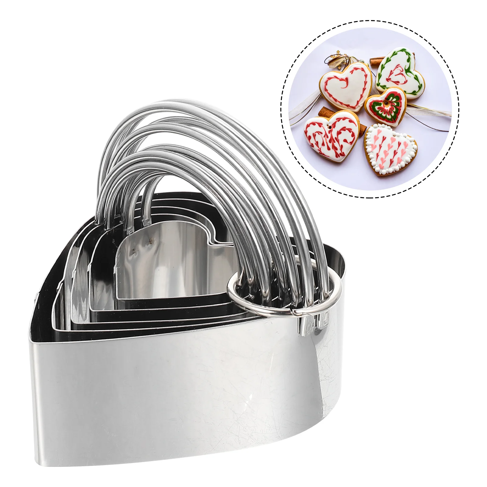 Cookiecutters Mold Pastry Molds Biscuit Clay Heart Polymer Baking Ring Metal Fondantbiscuits Love Shape Stamps Mould Cake Non 
Cookiecutters Mold Pastry Molds Biscuit Clay Heart Polymer Baking Ring Metal Fondantbiscuits Love Shape Stamps Mould Cake Non