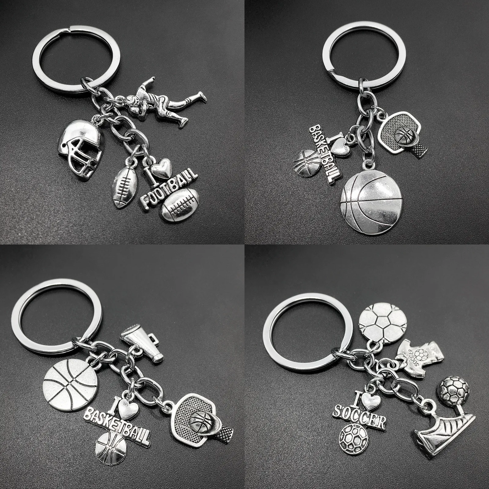 2022 New Trendy Football Basketball Rugby Baseball Cheerleaders Player Keychains for Men Party Gift Jewelry Wholesale 7430
2022 New Trendy Football Basketball Rugby Baseball Cheerleaders Player Keychains for Men Party Gift Jewelry Wholesale 7430