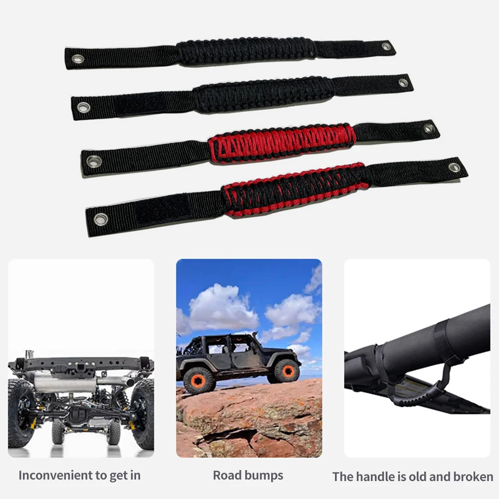 Car Armrests For Ford Bronco 2021+ PVC Anti-Slip Rope Oxford Car Roof Top Grab Handles Accessories For Ford Bronco 2021 2022
Car Armrests For Ford Bronco 2021+ PVC Anti-Slip Rope Oxford Car Roof Top Grab Handles Accessories For Ford Bronco 2021 2022