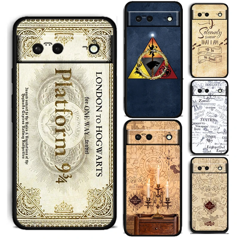 Cartoon harrys P-potter Magic For Google Pixel 7 6 6A 5 4 5A 4A XL Pro 5G Silicone Shockproof Soft TPU Black Phone Case Cover
Cartoon harrys P-potter Magic For Google Pixel 7 6 6A 5 4 5A 4A XL Pro 5G Silicone Shockproof Soft TPU Black Phone Case Cover