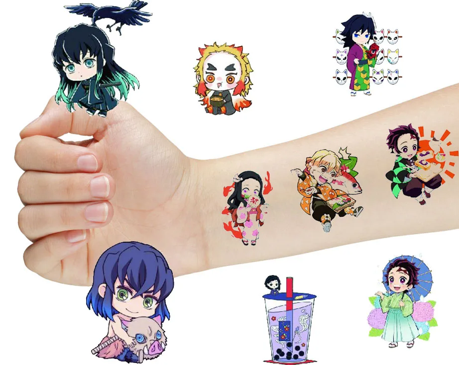 Demon Slayer Tattoo Sticker Cosplay Party Decorations DIY Gift Kamado Tanjirou Anime Cartoon Characters
Demon Slayer Tattoo Sticker Cosplay Party Decorations DIY Gift Kamado Tanjirou Anime Cartoon Characters