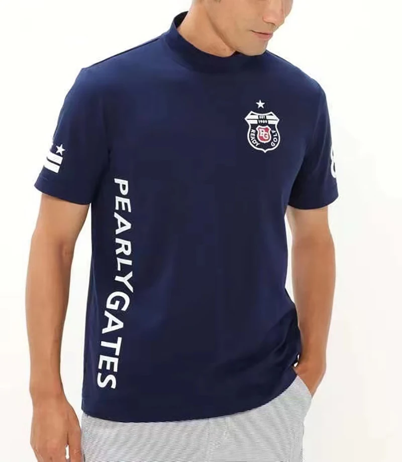 PEARLYGATES Golf men's short-sleeved T-shirt 2022 Amoi GOLF quick-drying non-iron jersey stand-up collar bottoming shirt top
PEARLYGATES Golf men's short-sleeved T-shirt 2022 Amoi GOLF quick-drying non-iron jersey stand-up collar bottoming shirt top