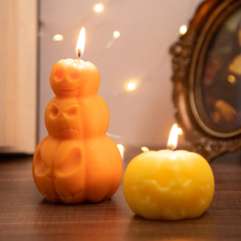 3D Pumpkin Halloween Candle Silicone Mold DIY Gypsum Decorative Art Candle Production Supplies
3D Pumpkin Halloween Candle Silicone Mold DIY Gypsum Decorative Art Candle Production Supplies