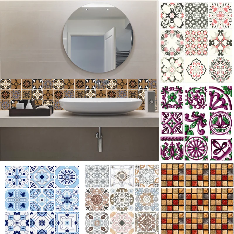 10 Pcs/Set Mandala Style Crystal Hard Film Tiles Wall Stickers Kitchen Bathroom Wardrobe Decoration PVC Home Decoration
10 Pcs/Set Mandala Style Crystal Hard Film Tiles Wall Stickers Kitchen Bathroom Wardrobe Decoration PVC Home Decoration