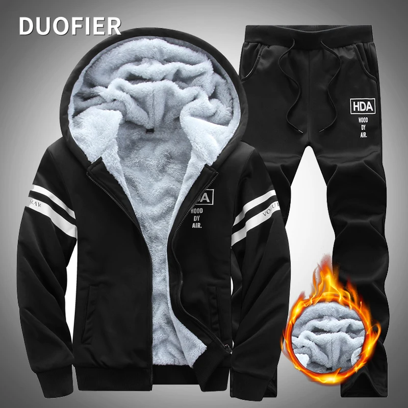 2022 Causal Tracksuits Men Sets Hooded Thicken Fleece Jacket + Sweatpant Winter Warm Letter Print Sweatshirt Male Sportswear 4XL
2022 Causal Tracksuits Men Sets Hooded Thicken Fleece Jacket + Sweatpant Winter Warm Letter Print Sweatshirt Male Sportswear 4XL