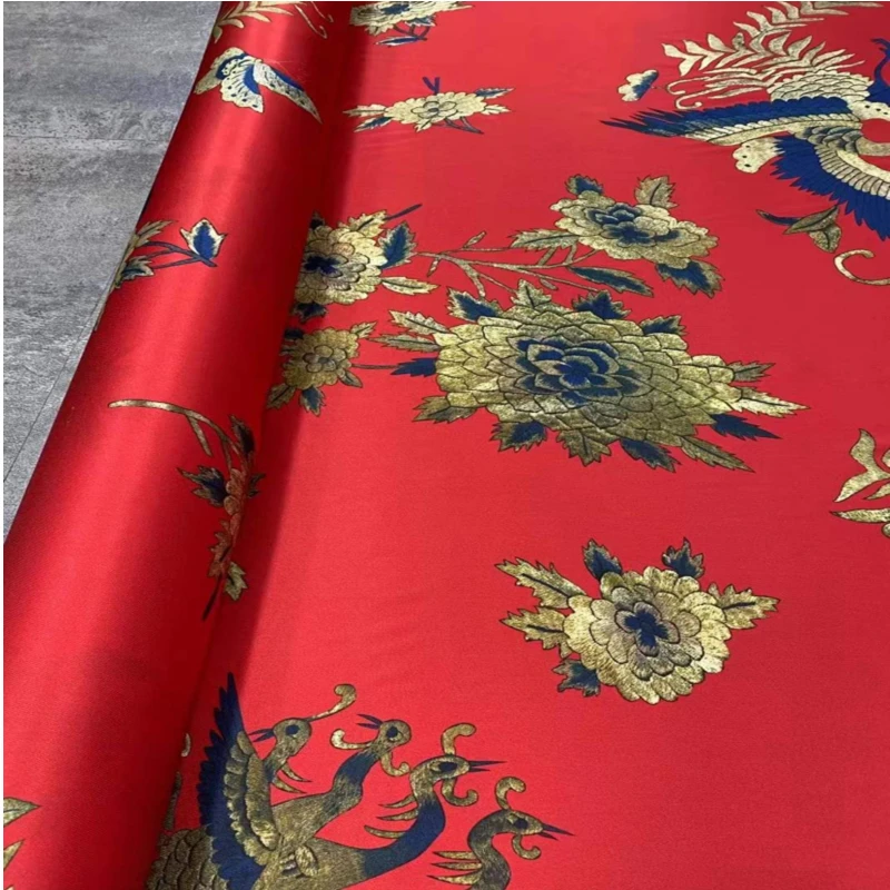 Модная китайская шелковая стрейчевая ткань с принтом красных пионов, ручная роспись, голубой саржевый чонсам, дизайнерская Ткань для шитья ...
Модная китайская шелковая стрейчевая ткань с принтом красных пионов, ручная роспись, голубой саржевый чонсам, дизайнерская Ткань для шитья ...