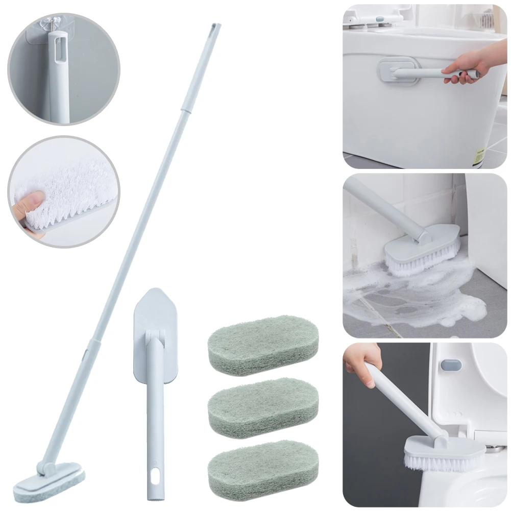 Multifunctional Cleaning Brush Extendable Long Handle Floor Scrub Brush Tub Tile Scrubber Brush Household Cleaning Tools
Multifunctional Cleaning Brush Extendable Long Handle Floor Scrub Brush Tub Tile Scrubber Brush Household Cleaning Tools