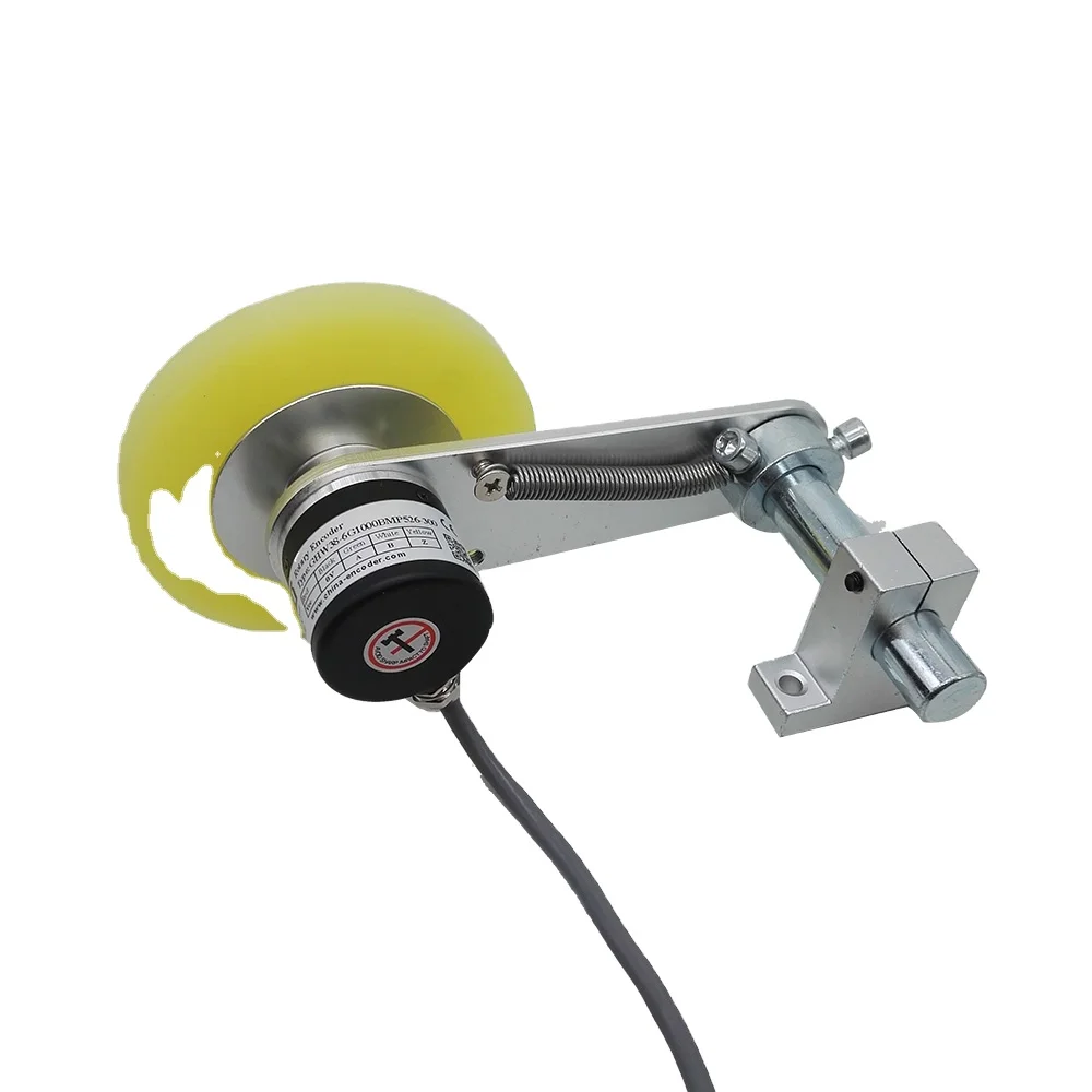 500PPR CALT Incremental Rotary Solid Shaft Wheel Encoder for Length Meter Counter
500PPR CALT Incremental Rotary Solid Shaft Wheel Encoder for Length Meter Counter