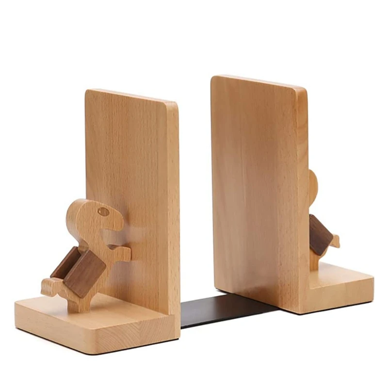 Solid Wood Book Stand By Book Stand, Wooden Book End Decoration Book Shelf, Desk Book Storage
Solid Wood Book Stand By Book Stand, Wooden Book End Decoration Book Shelf, Desk Book Storage