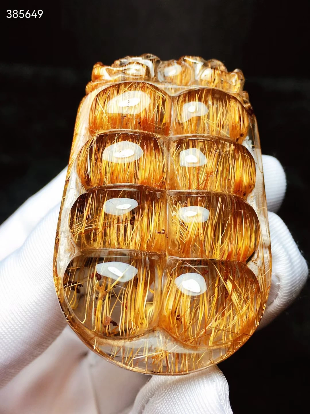 Natural Copper Rutilated Quartz Bean Carved Pendant Brazil 54/34/16mm Cat Eye Rectangle Rutilated Wealthy Women Men AAAAAA 
Natural Copper Rutilated Quartz Bean Carved Pendant Brazil 54/34/16mm Cat Eye Rectangle Rutilated Wealthy Women Men AAAAAA