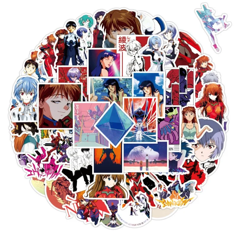 50 Sheets Anime Evangelion Cartoon Graffiti Stickers Car Luggage Water Cup Waterproof Stickers Wholesale Children's Gift Toys
50 Sheets Anime Evangelion Cartoon Graffiti Stickers Car Luggage Water Cup Waterproof Stickers Wholesale Children's Gift Toys