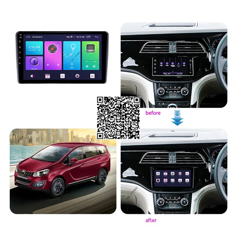 For Mahindra Marazzo 2015-2020 Car Radio Stereo Android Multimedia System GPS Navigation DVD Player
For Mahindra Marazzo 2015-2020 Car Radio Stereo Android Multimedia System GPS Navigation DVD Player