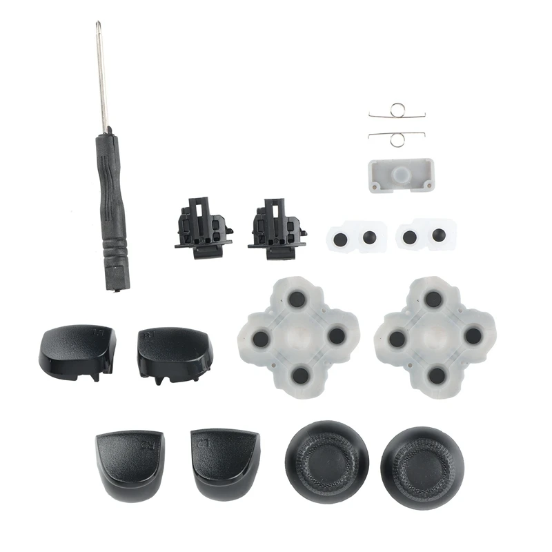 For Playstation 5 PS5 Controller L1 R1 L2 R2 Trigger Buttons Analog Stick Conductive Rubber Repair For Gamepad Parts 
For Playstation 5 PS5 Controller L1 R1 L2 R2 Trigger Buttons Analog Stick Conductive Rubber Repair For Gamepad Parts