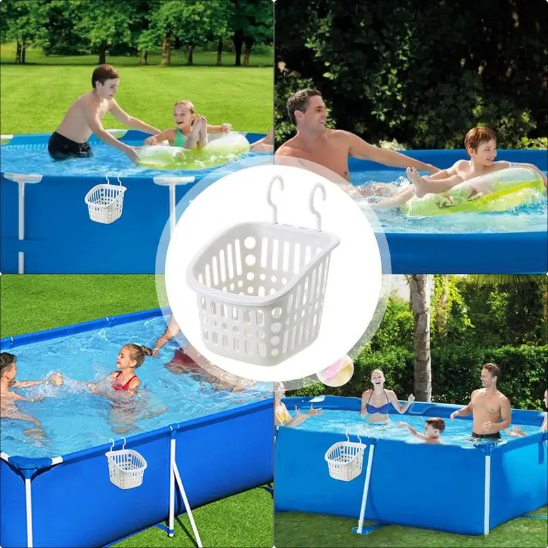 Poolside Basket Wall Mounted Kitchen Storage Holder Portable Large Capacity Swimming Pool Holder Bin Bathrooms Organizer
Poolside Basket Wall Mounted Kitchen Storage Holder Portable Large Capacity Swimming Pool Holder Bin Bathrooms Organizer