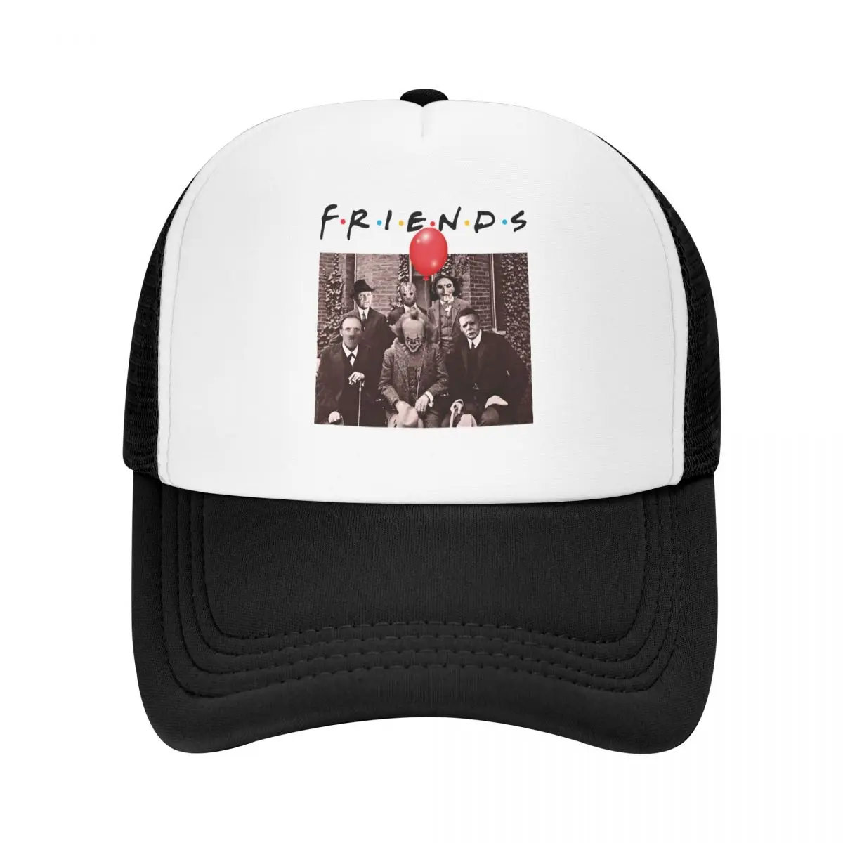 Classic Horror Halloween Friends Baseball Cap Trucker Hat Men Women Breathable Sports Snapback Caps Sun Hats
Classic Horror Halloween Friends Baseball Cap Trucker Hat Men Women Breathable Sports Snapback Caps Sun Hats