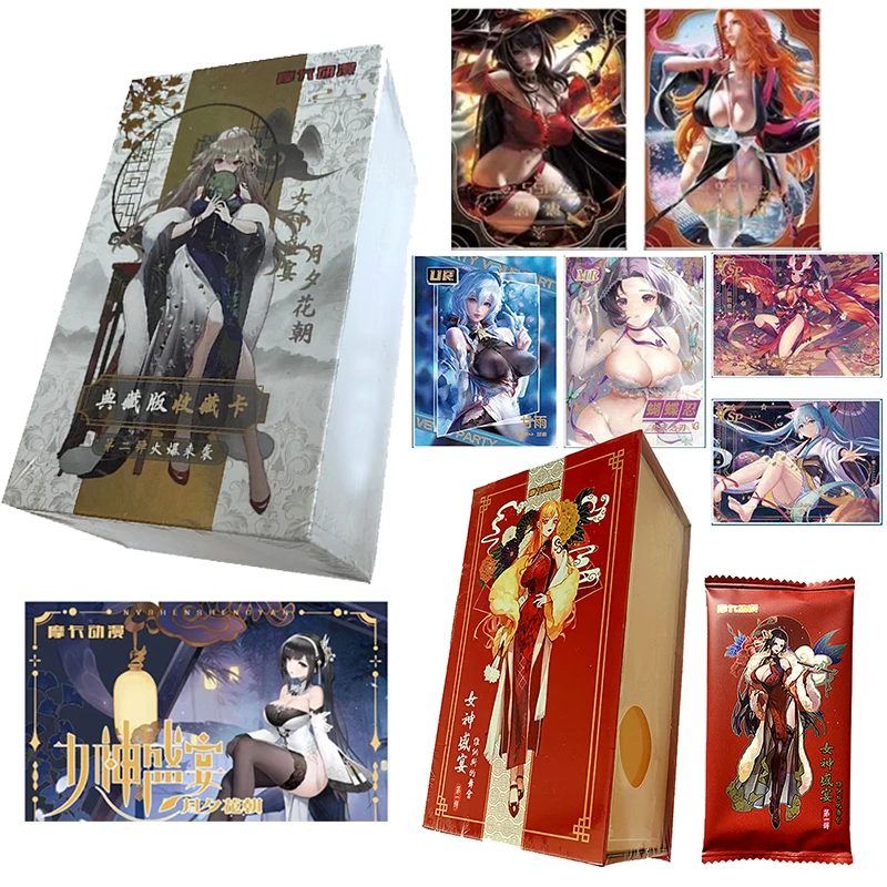 2022 Goddess Story Feast Collection Cards SP SZR EX Nami Hu Tao Rem Flash Cards EVA Saber Toys Children Gifts For Christmas
2022 Goddess Story Feast Collection Cards SP SZR EX Nami Hu Tao Rem Flash Cards EVA Saber Toys Children Gifts For Christmas