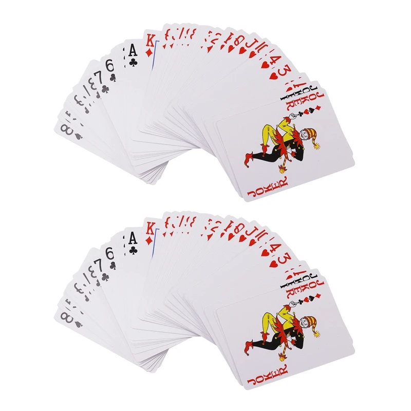 2X Secret Marked Poker Cards See Through Playing Cards Magic Toys Poker Magic Tricks
2X Secret Marked Poker Cards See Through Playing Cards Magic Toys Poker Magic Tricks