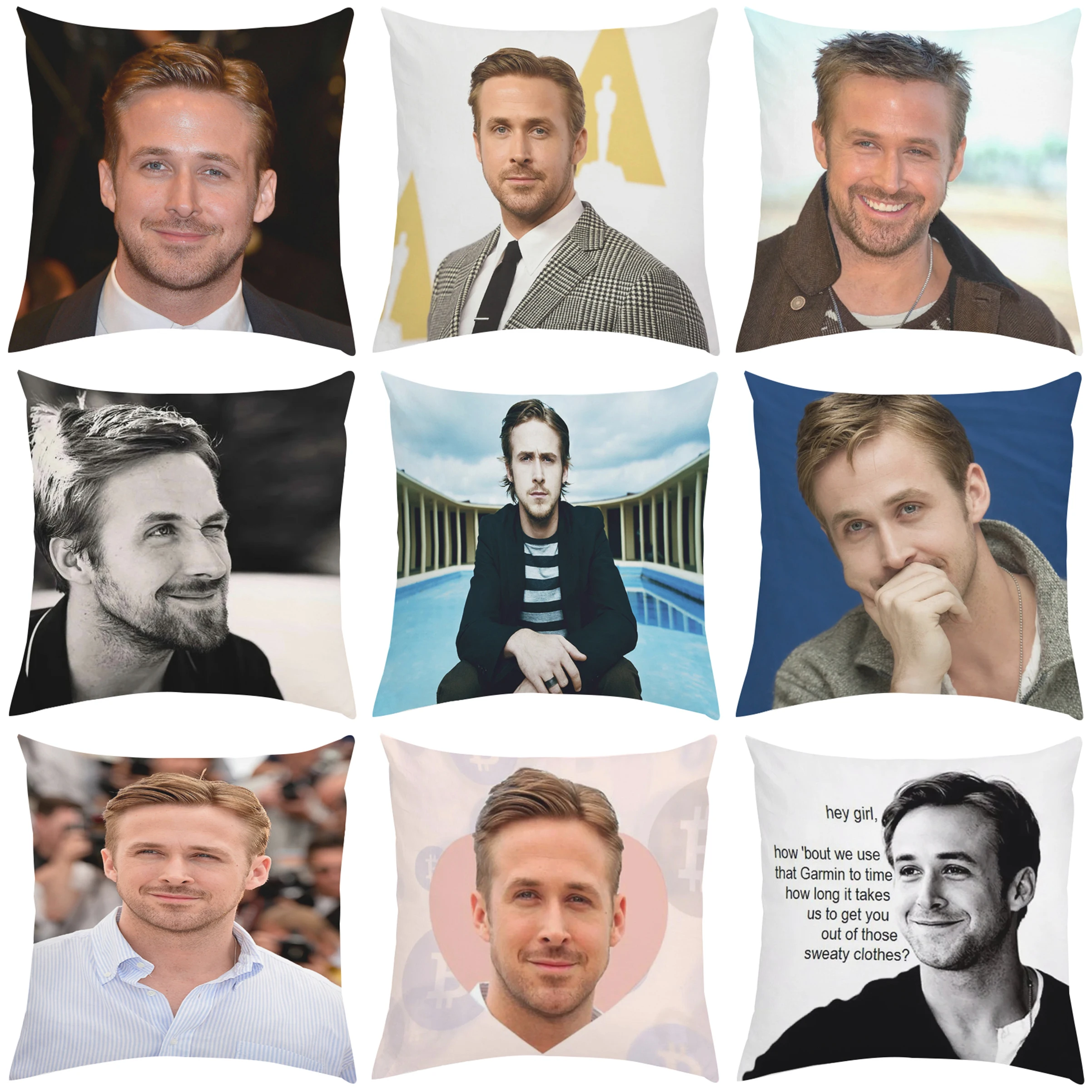 Musife Custom Ryan Gosling Pillowcase Home Decoration 45*45cm Zipper Square Pillowcase Throw Pillow Cover 50*50cm
Musife Custom Ryan Gosling Pillowcase Home Decoration 45*45cm Zipper Square Pillowcase Throw Pillow Cover 50*50cm