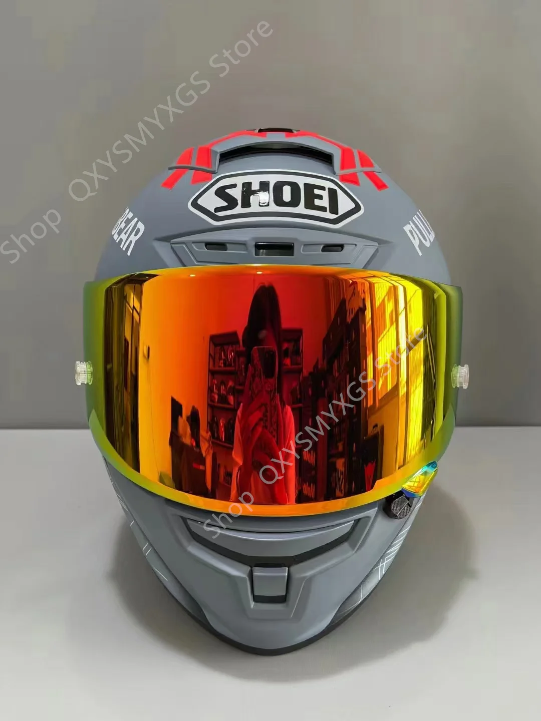 x14 X-Spirit III Gray ant helmet Panigale custom racing paint full face motorcycle helmet
x14 X-Spirit III Gray ant helmet Panigale custom racing paint full face motorcycle helmet
