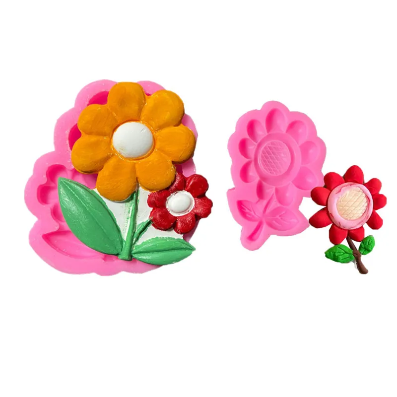 Sunflower flower silicone mold DIY fondant chocolate fondant modeling paste clay plaster epoxy resin baking mold kitchen accesso
Sunflower flower silicone mold DIY fondant chocolate fondant modeling paste clay plaster epoxy resin baking mold kitchen accesso