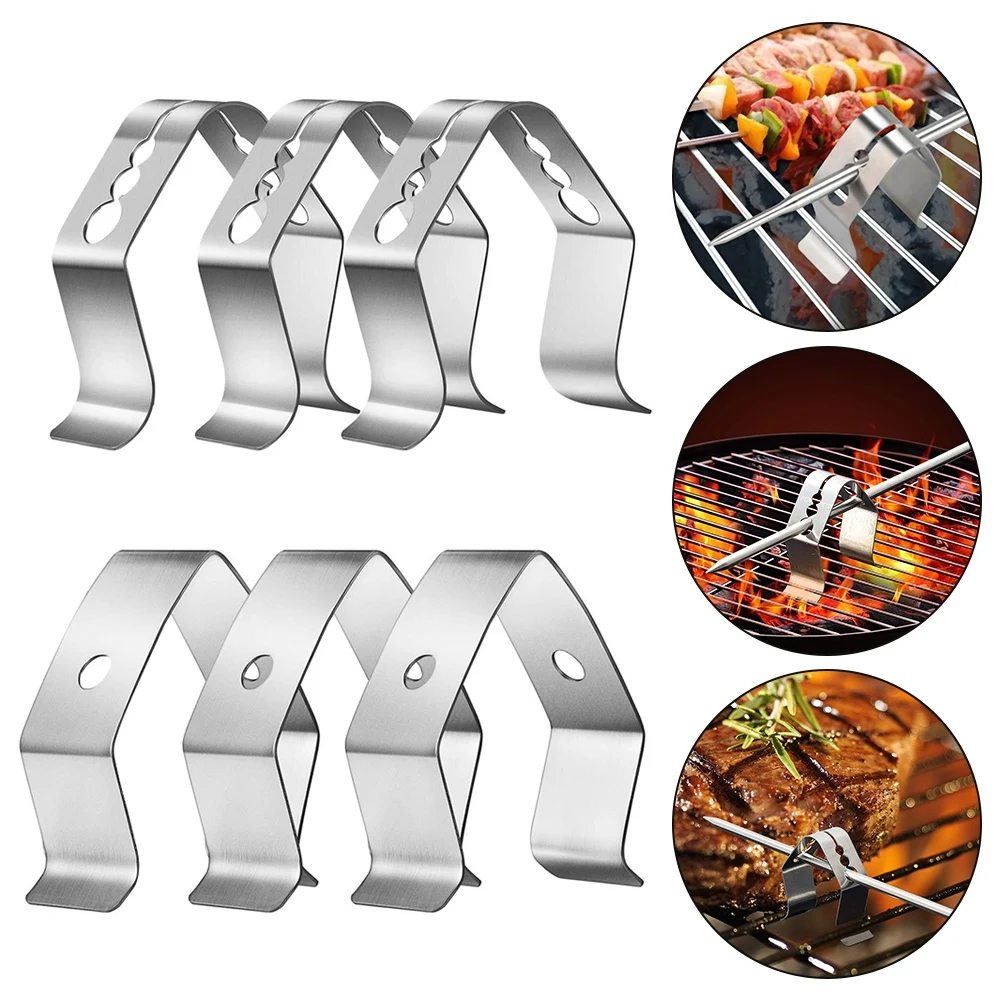 6 Pack Probe Thermometer Grill Meat For Maverick IGrill Clips Grill Probe Food Temperature Stick Holder Clip 304 Stainless Steel
6 Pack Probe Thermometer Grill Meat For Maverick IGrill Clips Grill Probe Food Temperature Stick Holder Clip 304 Stainless Steel