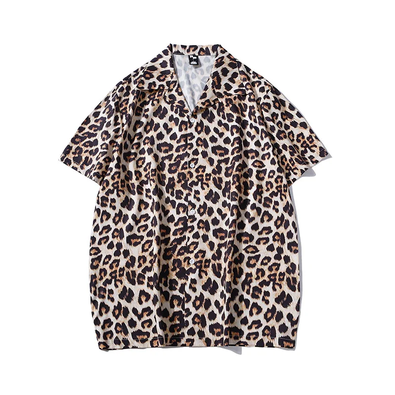 2023 Summer Hot Sell New Men Vintage Beach Shirt Fashion Leopard Short Sleeve Hawaiana Shirts Mens Oversized Casual Tops Koszula
2023 Summer Hot Sell New Men Vintage Beach Shirt Fashion Leopard Short Sleeve Hawaiana Shirts Mens Oversized Casual Tops Koszula