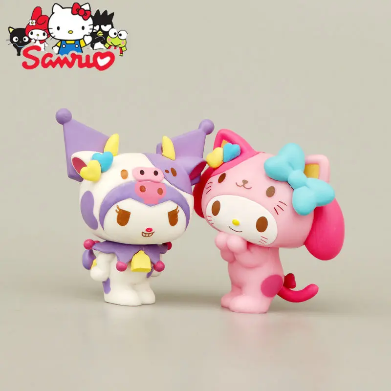 Sanrio Melody Kuromi Cartoon Animal Figure Model DIY Doll Cake Ornament Kawaii Decoration Desktop Toy Peripherals Toy Gifts 7cm
Sanrio Melody Kuromi Cartoon Animal Figure Model DIY Doll Cake Ornament Kawaii Decoration Desktop Toy Peripherals Toy Gifts 7cm
