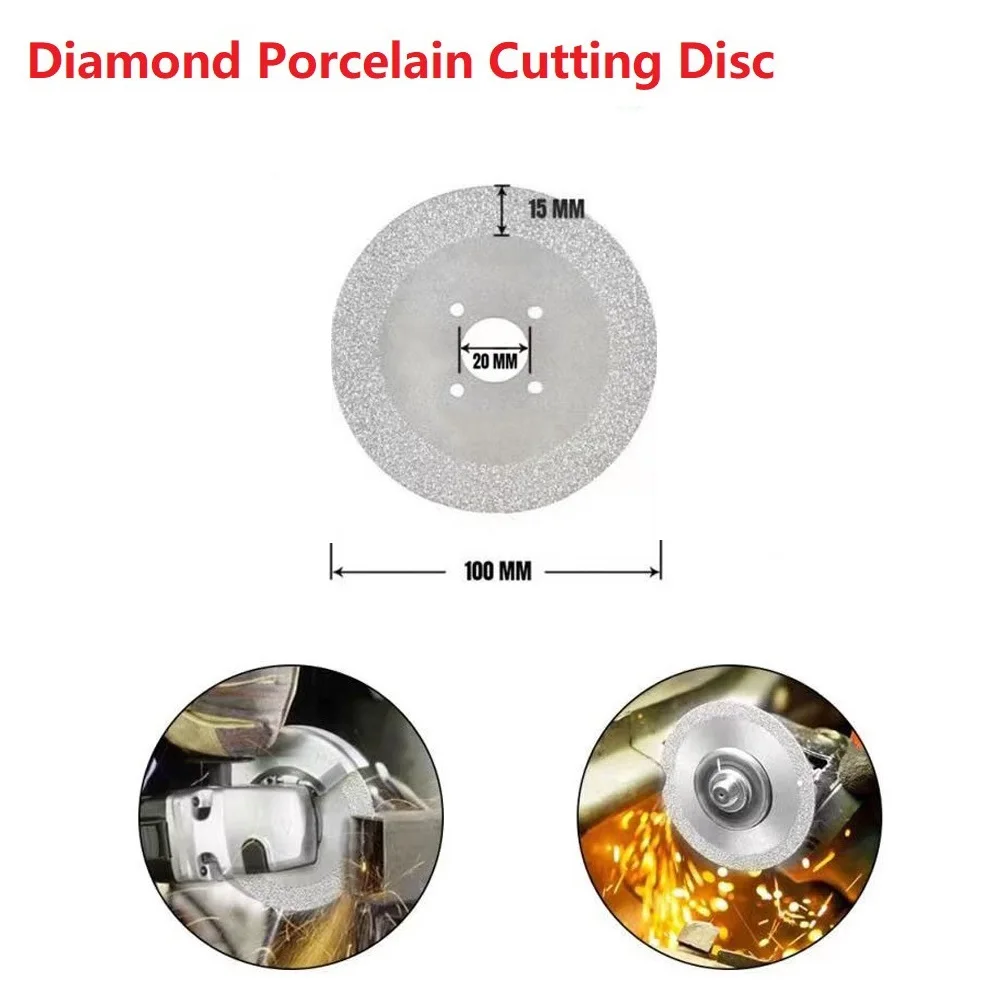 Diamond Cutting Disc Grinding Wheel 4inch Metal Circular Saw Blades 20mm Bored For Concrete Granit Ceramic Tile Cutting Sanding
Diamond Cutting Disc Grinding Wheel 4inch Metal Circular Saw Blades 20mm Bored For Concrete Granit Ceramic Tile Cutting Sanding