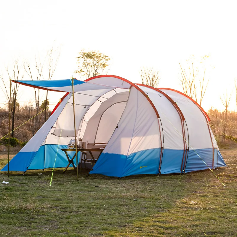 Outdoor Garden Natural Hiking Camping Tent Outdoor Light Riding Ultra Light Professional Portable Light Tent One Room Two Halls
Outdoor Garden Natural Hiking Camping Tent Outdoor Light Riding Ultra Light Professional Portable Light Tent One Room Two Halls