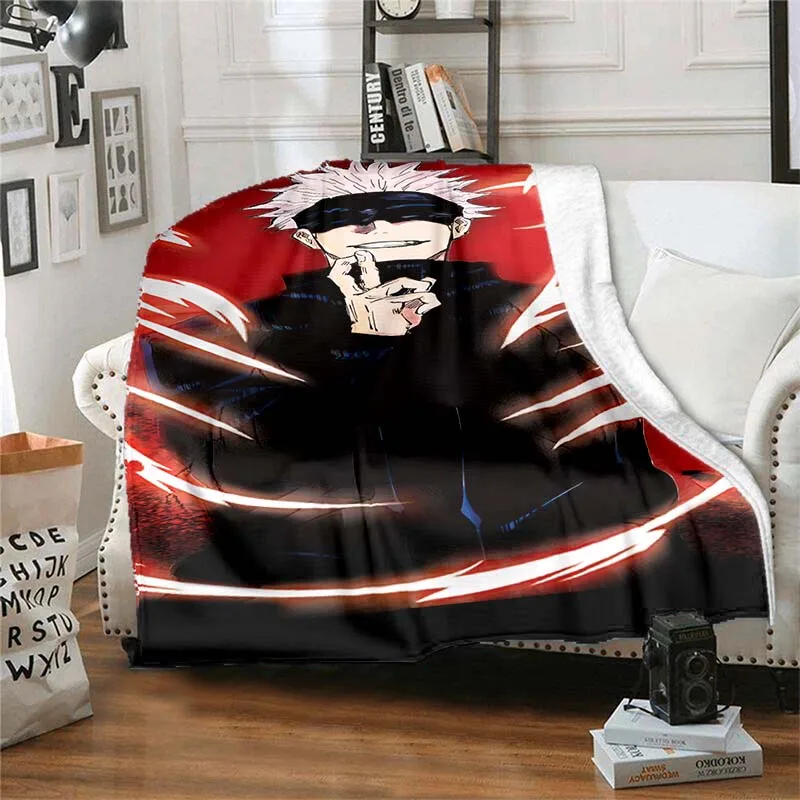 

Мультяшное аниме одеяло juютсу кайсен для кровати одеяло для пикника кондиционер одеяло для дивана тонкое одеяло индивидуальные одеяла