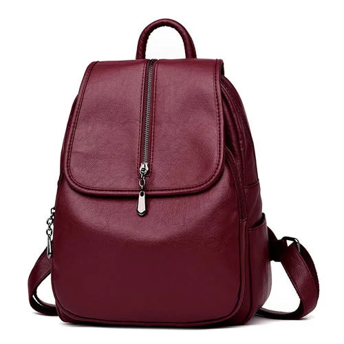 Backpacks Female Vintage Backpacks High Quality Women Leather Backpacks For Teenage Girls Sac A Main Female School Shoulder Bags
Backpacks Female Vintage Backpacks High Quality Women Leather Backpacks For Teenage Girls Sac A Main Female School Shoulder Bags