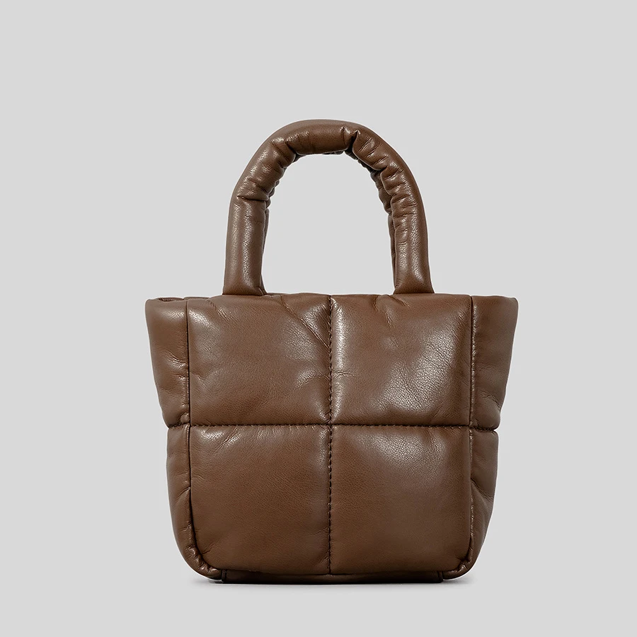 Fashion Small Tote Bag Designer Padded Women Handbags Luxury Soft Pu Leather Quilted Shoulder Crossbody Bag Cute Puffer Purses
Fashion Small Tote Bag Designer Padded Women Handbags Luxury Soft Pu Leather Quilted Shoulder Crossbody Bag Cute Puffer Purses