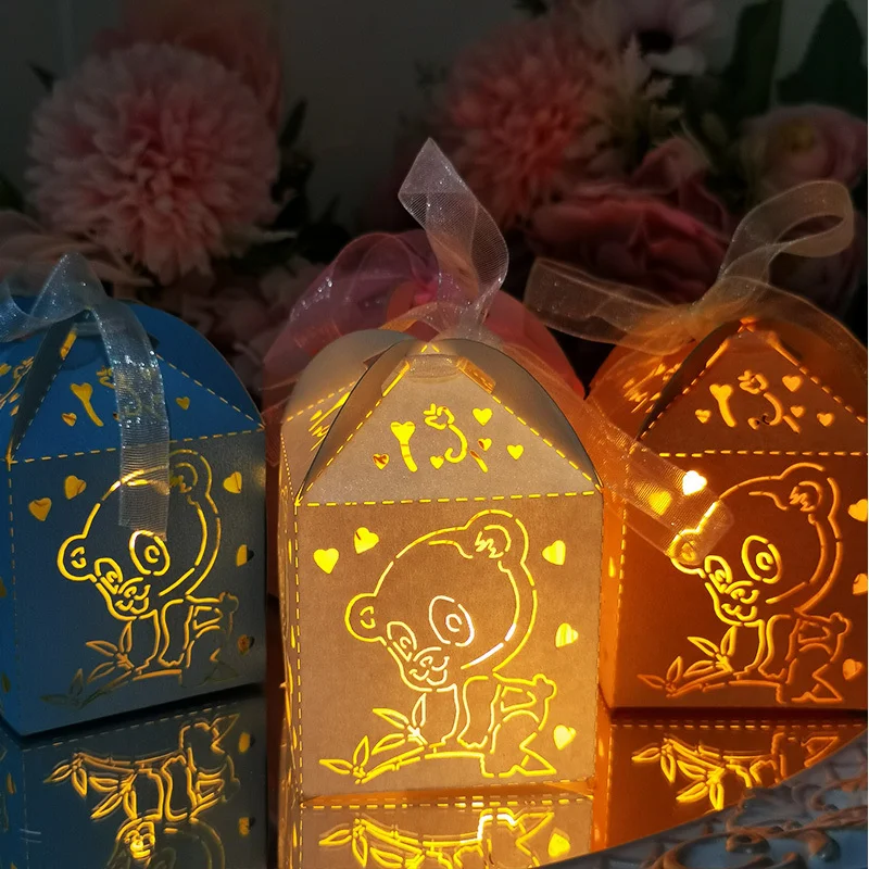 100pcs Lover Panda Candy Box Packaging Boxes Bags Ribbon Wedding Birthday Baby Shower Wild Birthday Party Decorations Supplies
100pcs Lover Panda Candy Box Packaging Boxes Bags Ribbon Wedding Birthday Baby Shower Wild Birthday Party Decorations Supplies