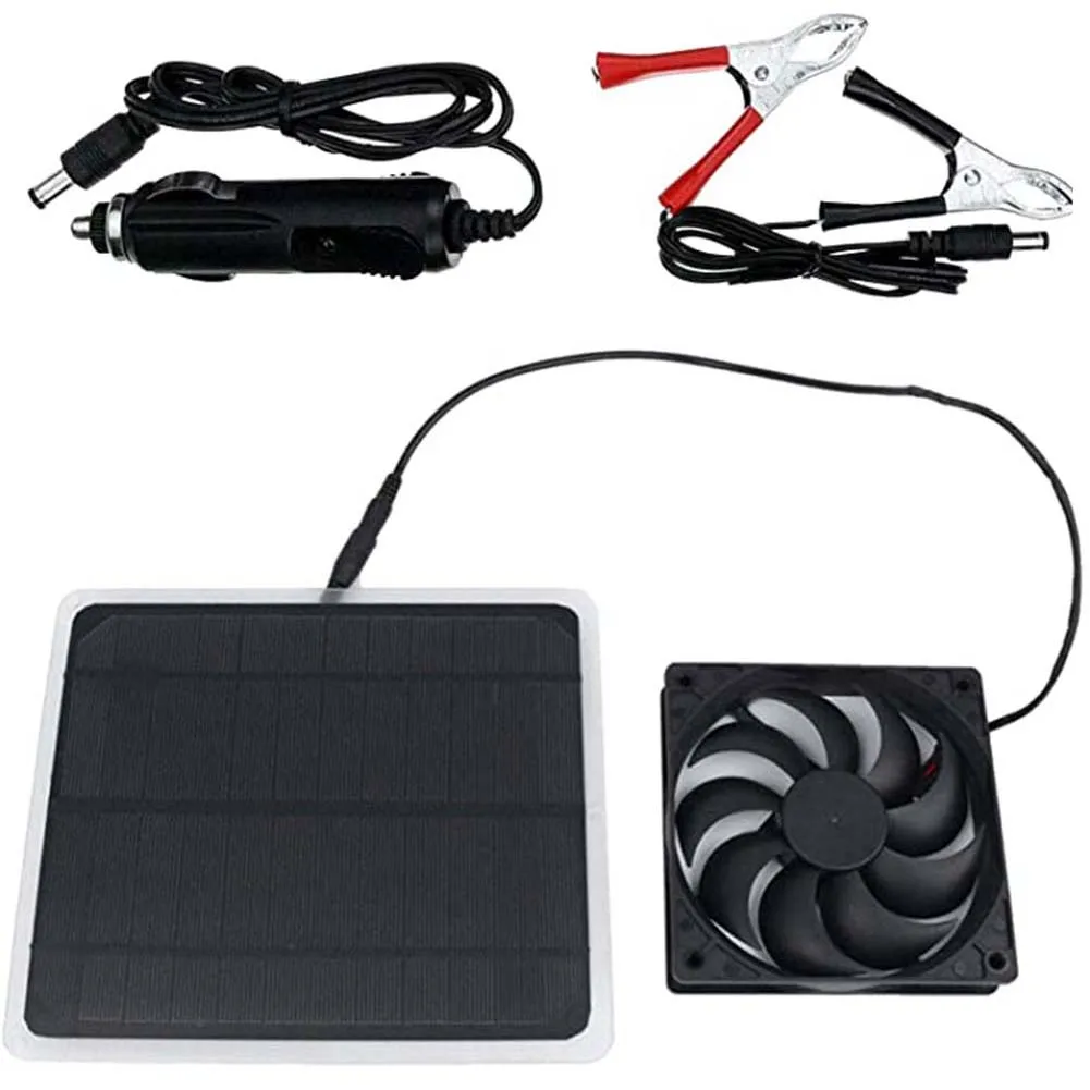 10W Olar Panel Powered Fan Exhaust Fan Air Extractor USB Mini Ventilator S For Dog Chicken Pet House Greenhouse Household
10W Olar Panel Powered Fan Exhaust Fan Air Extractor USB Mini Ventilator S For Dog Chicken Pet House Greenhouse Household