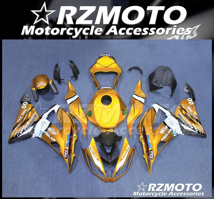 New ABS Fairings Kit Fit for Kawasaki ZX6R ZX-6R Ninja 636 599 2013 2014 2015 2016 2017 2018 Bodywork set + Tank Cover Golden
New ABS Fairings Kit Fit for Kawasaki ZX6R ZX-6R Ninja 636 599 2013 2014 2015 2016 2017 2018 Bodywork set + Tank Cover Golden