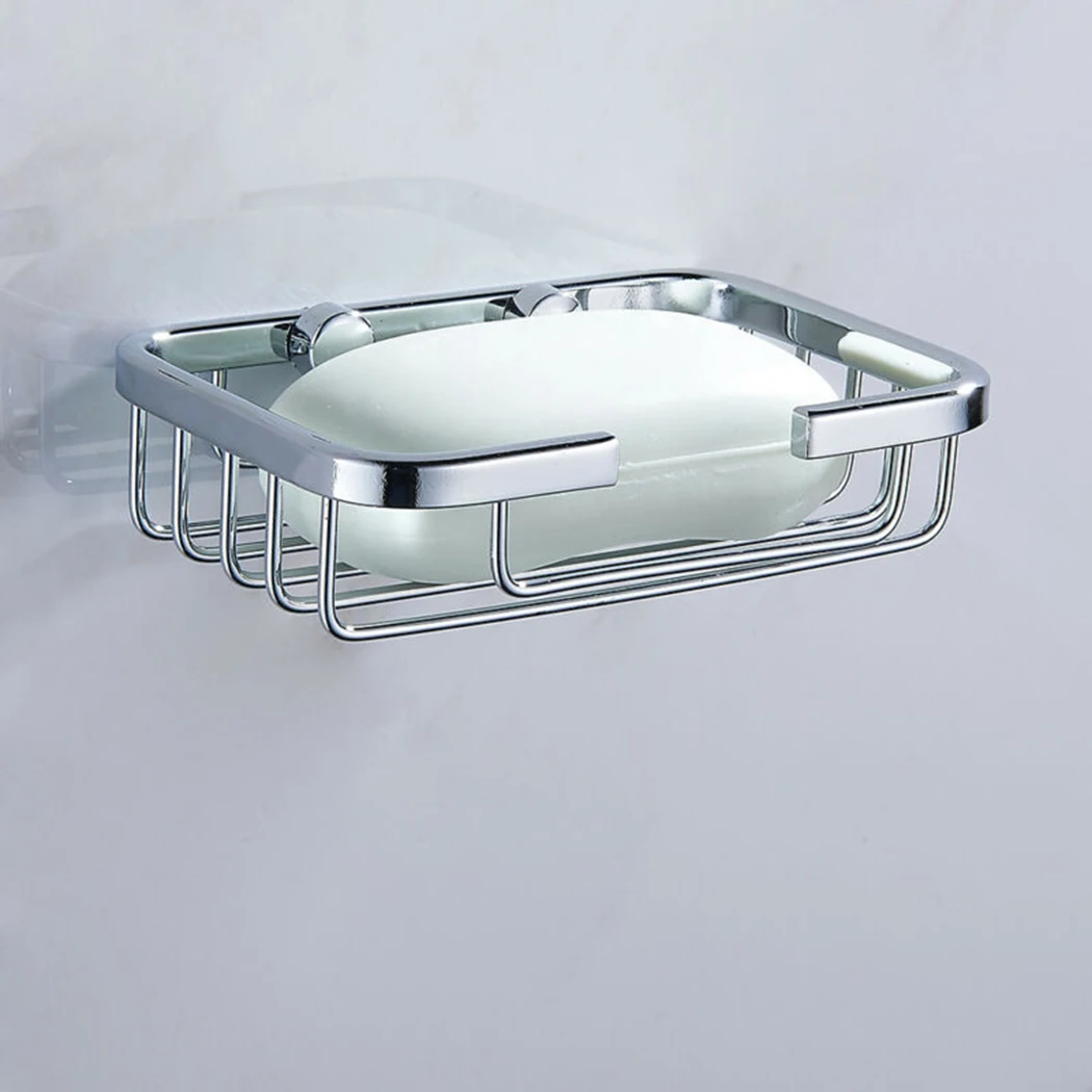 Stainless Steel Soap Holder Soap Rack Soap Dish Bathroom Storage Soap Rack Wall Mounted Storage Rack Holder Bathroom Accessories
Stainless Steel Soap Holder Soap Rack Soap Dish Bathroom Storage Soap Rack Wall Mounted Storage Rack Holder Bathroom Accessories