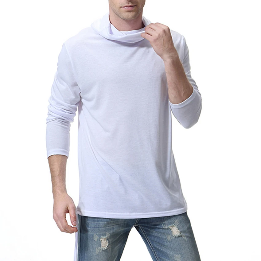 Long Sleeve t shirt Men Turtle-neck Top Tees Mens T Shirts Fashion Solid T-shirt Male tshirt High Street tee shirt Clothing Tops
Long Sleeve t shirt Men Turtle-neck Top Tees Mens T Shirts Fashion Solid T-shirt Male tshirt High Street tee shirt Clothing Tops