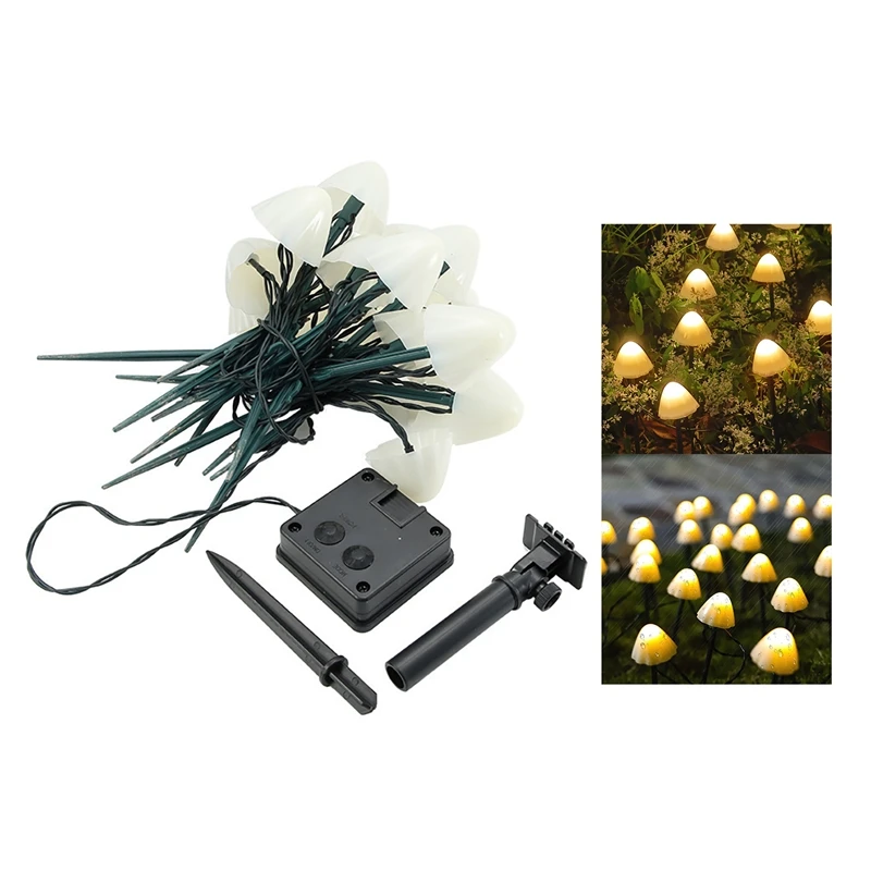 GTBL LED Solar String Light Mushroom Lights Outdoor Solar Lights Solar Fairy Light for Garden Garland Patio Decoration
GTBL LED Solar String Light Mushroom Lights Outdoor Solar Lights Solar Fairy Light for Garden Garland Patio Decoration