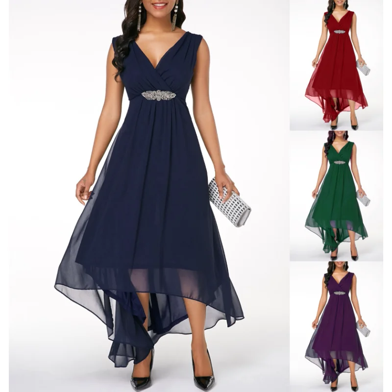 Новый V-образный вырез без рукавов большой хвост 
Новый V-образный вырез без рукавов большой хвост