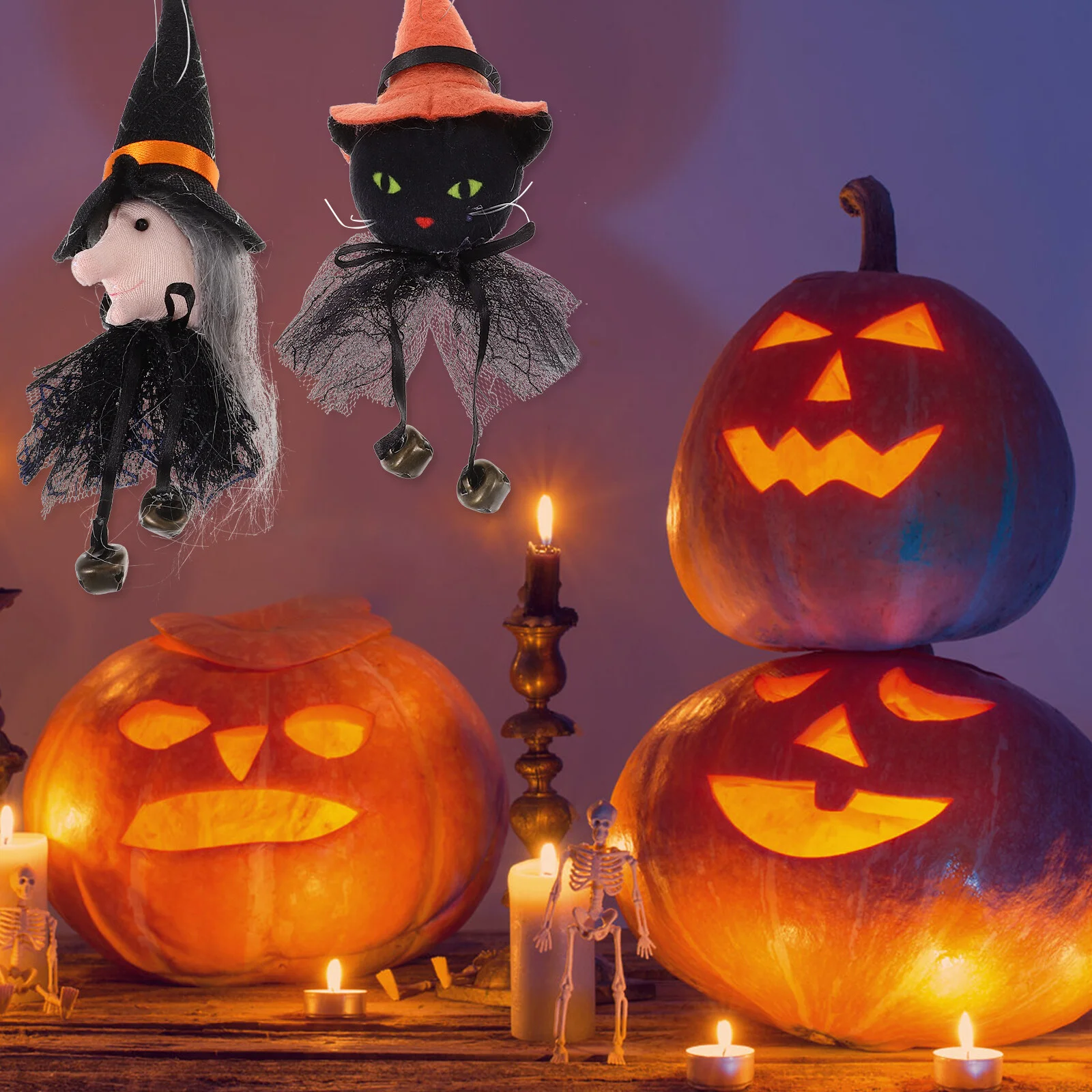The Witch Wear Resistant Halloween Decor Festival Supplies Hanging Household Delicate Figurines Desktop Dolls Suspending Ghost
The Witch Wear Resistant Halloween Decor Festival Supplies Hanging Household Delicate Figurines Desktop Dolls Suspending Ghost