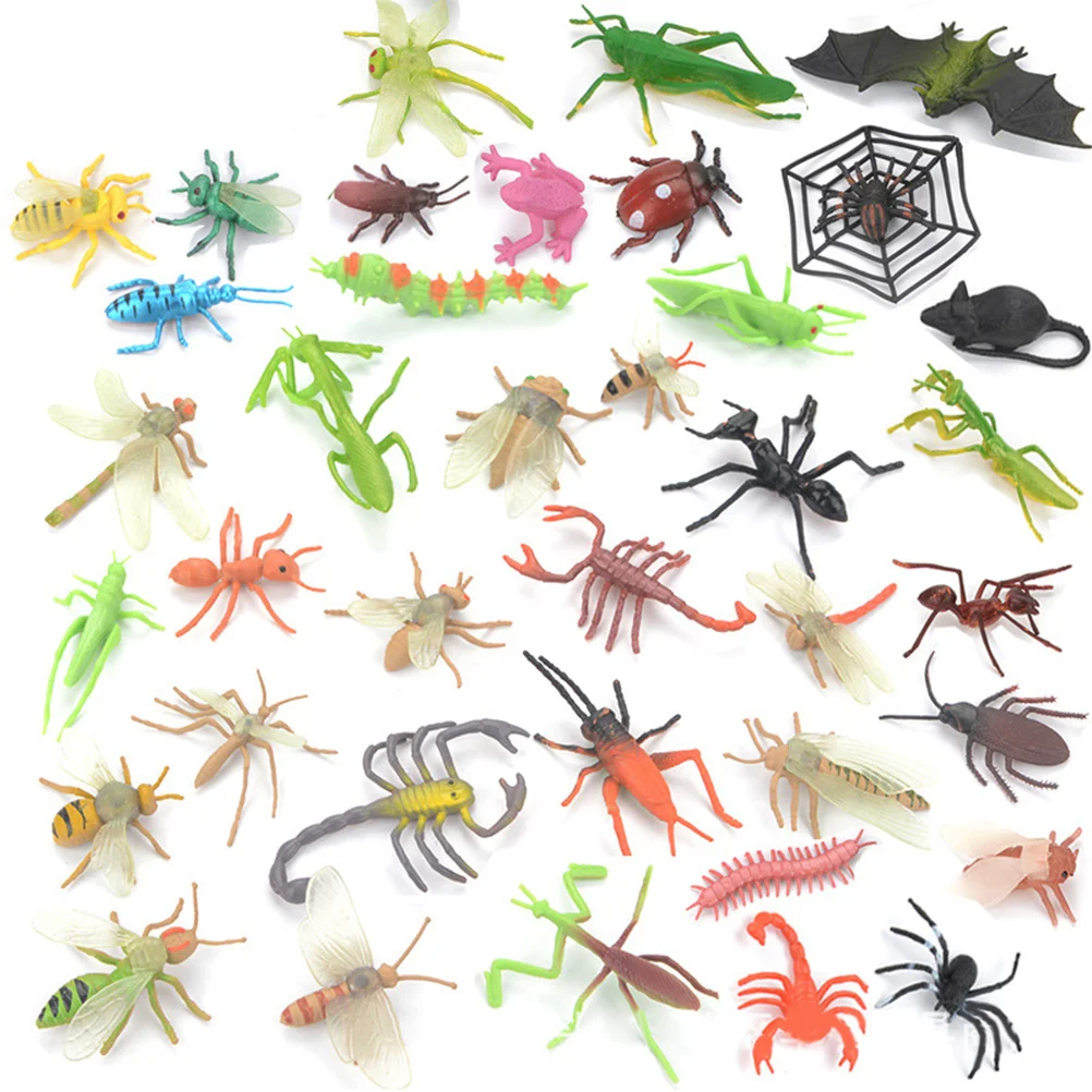 39 Pcs Simulated Insects Childrens Toys Prank Simulation Trick Animal Plastic Pvc Funny
39 Pcs Simulated Insects Childrens Toys Prank Simulation Trick Animal Plastic Pvc Funny
