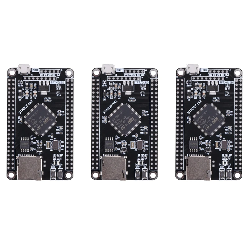 Материнская плата 3X STM32F407VET6 STM32, системная плата STM32F407, макетная плата F407, обучающая плата с одним чипом
Материнская плата 3X STM32F407VET6 STM32, системная плата STM32F407, макетная плата F407, обучающая плата с одним чипом