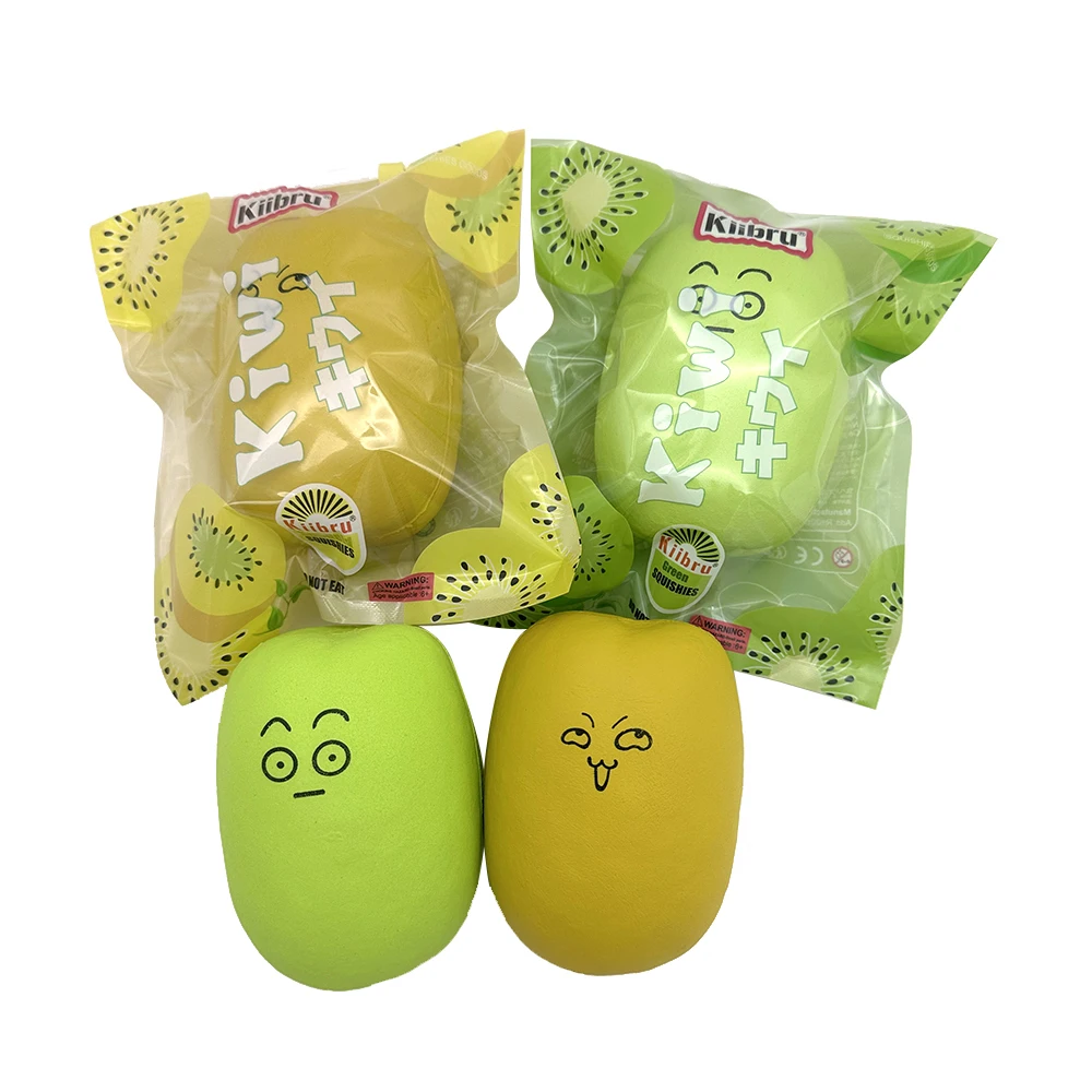 

1pcs Kiibru 8CM Kiwi Squishy Scented Super Slow Rising Fruit Soft Original Packaging Kids Gift Toy Hotsale